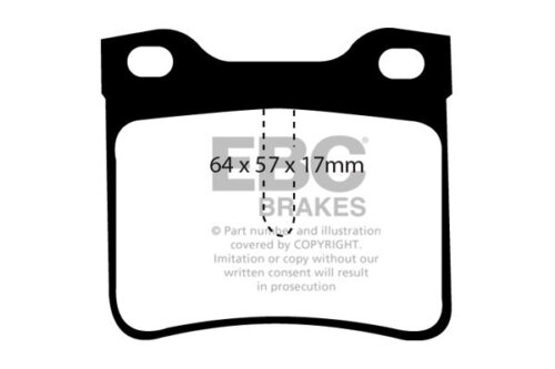 EBC Ultimax rear brake pads for Mercedes-Benz Sprinter