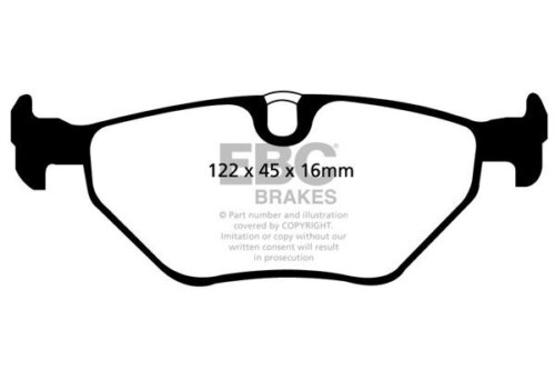 EBC Ultimax rear brake pads for BMW 5