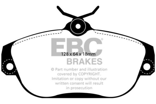 EBC Ultimax front brake pads for Volvo S90, Volvo V90