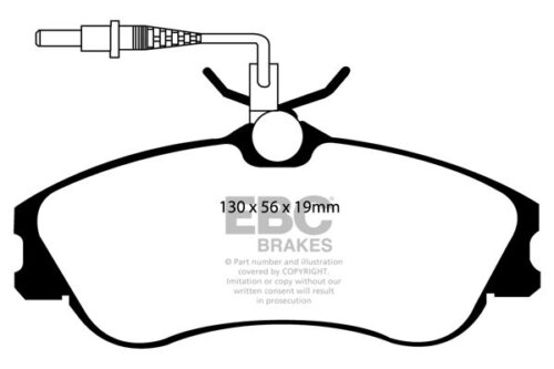 EBC Ultimax front brake pads for Citroën Xsara, Peugeot 306