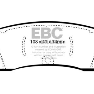 EBC Ultimax stražnje kočione pločice za Chevrolet Trans Sport, Pontiac Grand Am