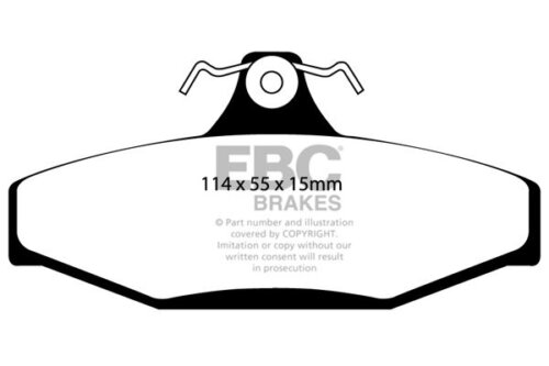 EBC Ultimax rear brake pads for SsangYong Korando, SsangYong Musso