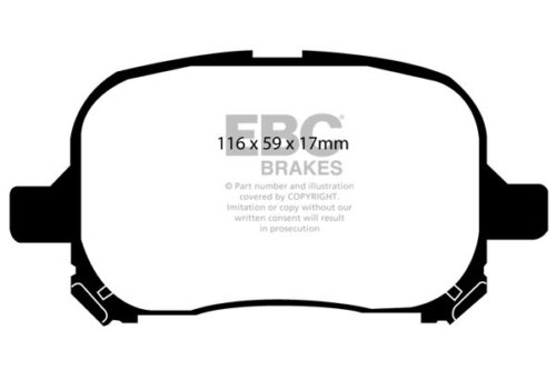 EBC Ultimax front brake pads for Toyota Camry