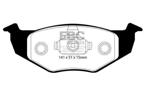 EBC Ultimax front brake pads for SEAT Cordoba, VW Caddy