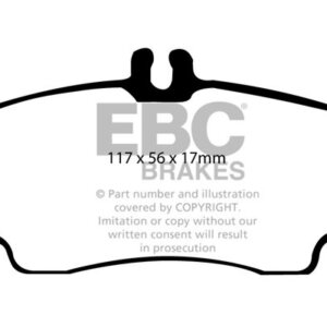 EBC Ultimax prednje kočione pločice za Mercedes-Benz A-Class
