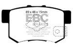 EBC Ultimax rear brake pads for Honda Integra