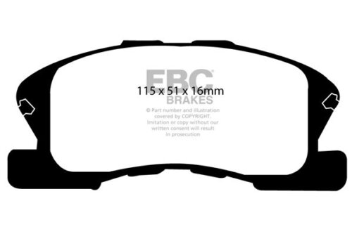 EBC Ultimax front brake pads for Daihatsu YRV