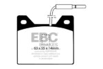 EBC Ultimax rear brake pads for Peugeot 504