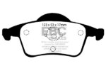 EBC Ultimax rear brake pads for Volvo S60, Volvo S80