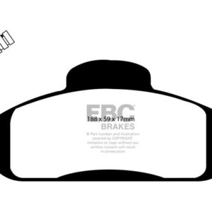 EBC Ultimax prednje kočione pločice za Mercedes-Benz M-Class