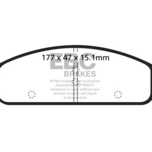 EBC Ultimax prednje kočione pločice za Chrysler Sebring