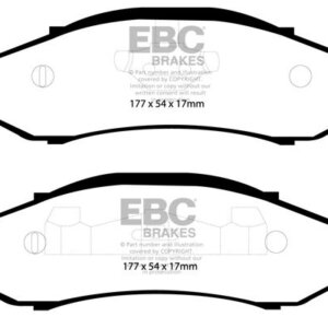 EBC Ultimax prednje kočione pločice za Jeep Cherokee, Jeep Grand Cherokee