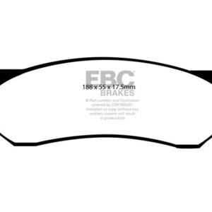 EBC Ultimax prednje kočione pločice za Ford Expedition, Lincoln Navigator