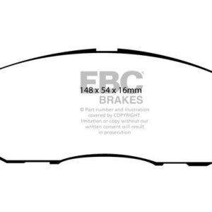 EBC Ultimax prednje kočione pločice za Hyundai H100, Hyundai H150