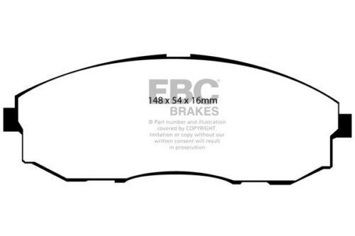 EBC Ultimax front brake pads for Hyundai H100, Hyundai H150