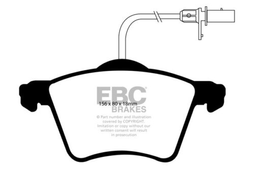 EBC Ultimax front brake pads for VW Transporter