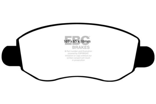EBC Ultimax front brake pads for Ford Transit