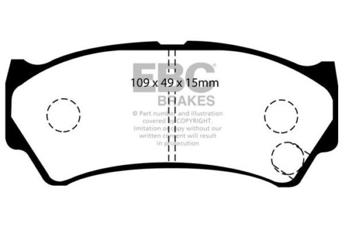 EBC Ultimax front brake pads for Suzuki Baleno
