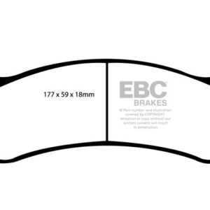EBC Ultimax prednje kočione pločice za Cadillac Escalade, Chevrolet Avalanche