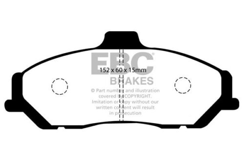 EBC Ultimax front brake pads for Ford Ranger, Mazda BT-50