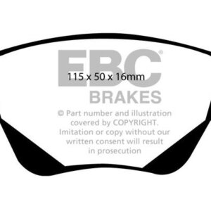 EBC Ultimax stražnje kočione pločice za Ford Mondeo, Jaguar X-Type
