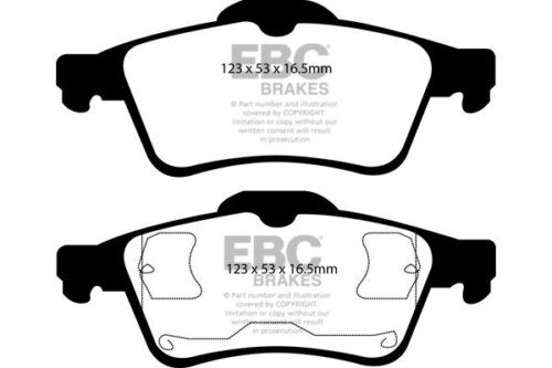 EBC Ultimax rear brake pads for Nissan Primera