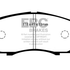 EBC Ultimax prednje kočione pločice za Honda Insight