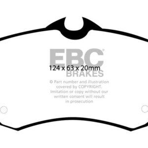 EBC Ultimax prednje kočione pločice za Chrysler PT Cruiser, Chrysler Neon