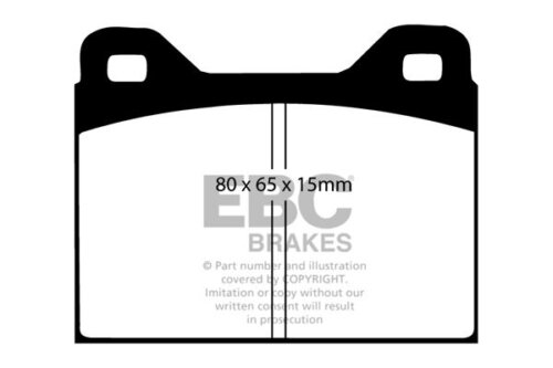 EBC Ultimax front brake pads for Volvo 260