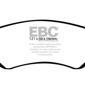 EBC Ultimax prednje kočione pločice za Nissan Almera