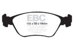 EBC Ultimax front brake pads for Volvo XC70, Volvo V70