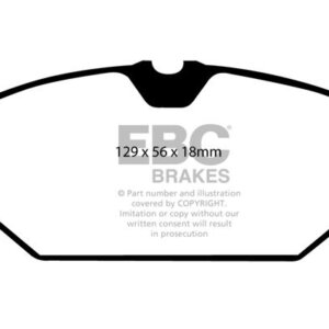 EBC Ultimax prednje kočione pločice za Renault Megane