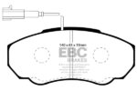 EBC Ultimax front brake pads for Toyota Land Cruiser
