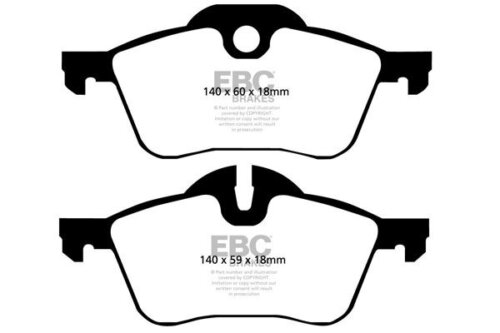 EBC Ultimax front brake pads for Mini MINI Convertible, Mini Mini Countryman