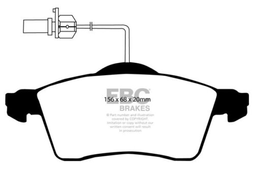 EBC Ultimax front brake pads for VW Transporter
