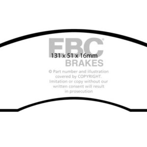 EBC Ultimax prednje kočione pločice za Mazda 323, Mazda 626