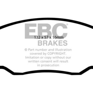 EBC Ultimax prednje kočione pločice za Mazda 323, Mazda 626