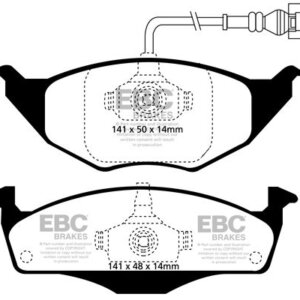 EBC Ultimax front brake pads for Audi A2