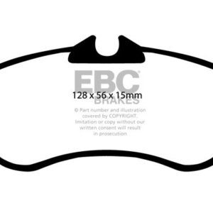 EBC Ultimax prednje kočione pločice za Citroën C2, Citroën C3 Picasso