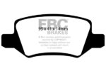 EBC Ultimax rear brake pads for Mercedes-Benz A-Class, Mercedes-Benz B-Class