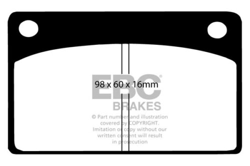 EBC Ultimax front brake pads for Volvo 240, Volvo 260