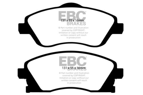 EBC Ultimax front brake pads for Opel Tigra, Opel Combo