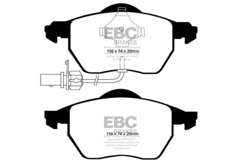 EBC Ultimax front brake pads for Audi A4, Audi A6