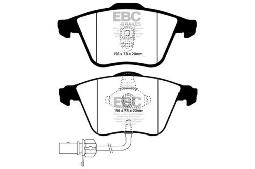 EBC Ultimax front brake pads for Audi A6, Audi allroad quattro