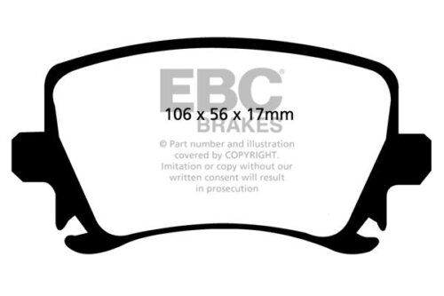 EBC Ultimax rear brake pads for Audi A4, Audi A6