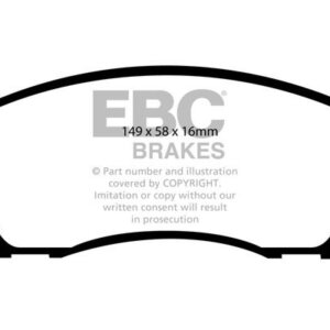 EBC Ultimax prednje kočione pločice za Hyundai Terracan