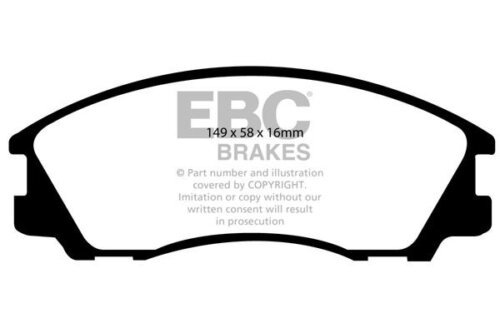EBC Ultimax prednje kočione pločice za Hyundai Terracan