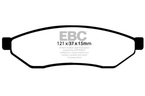 EBC Ultimax stražnje kočione pločice za Daewoo Evanda, Chevrolet Epica