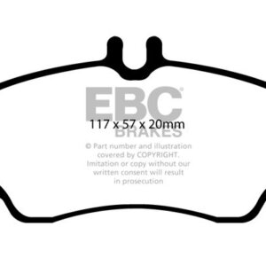 EBC Ultimax prednje kočione pločice za Mercedes-Benz Vaneo