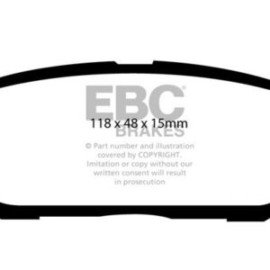 EBC Ultimax stražnje kočione pločice za SsangYong Rexton, SsangYong Rodius